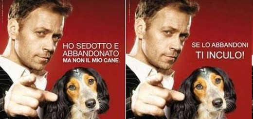 Frases de Rocco Siffredi en una campaña en contra del abandono de animales